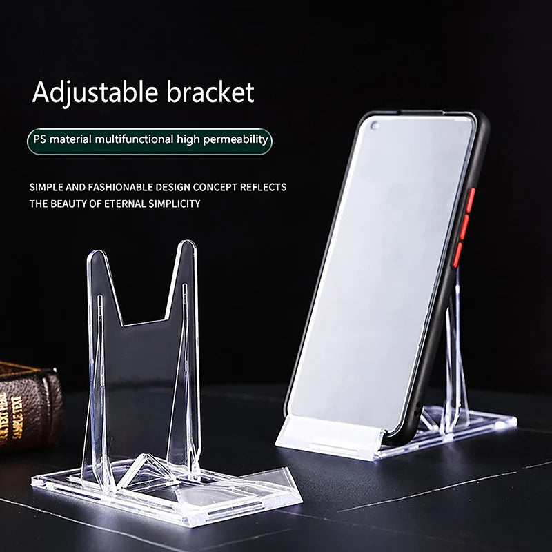 Clear Adjustable Plastic Display Easel | Frame & Plate Stand