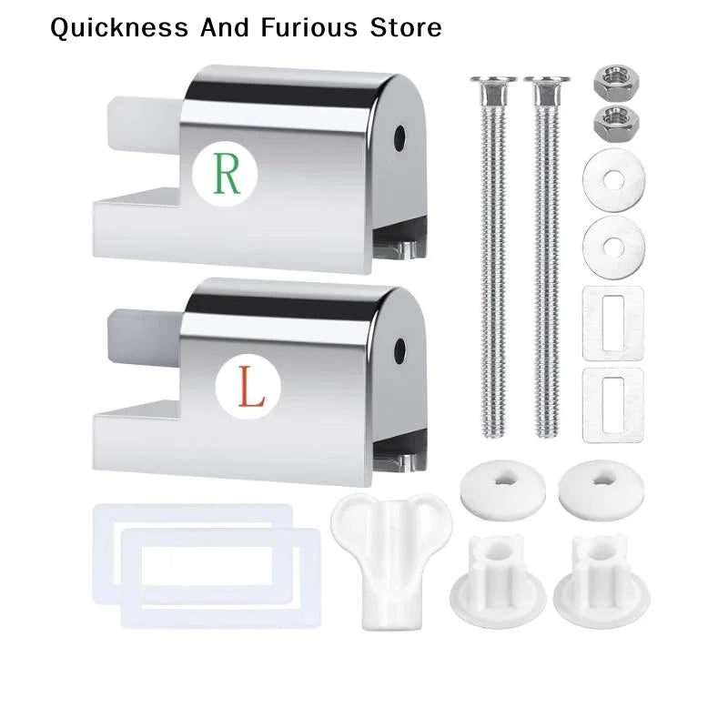 Soft Close Toilet Seat Hinges – ABS Replacement Hinge Set