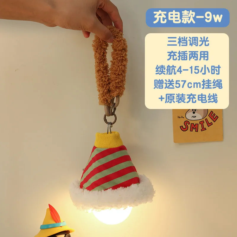 Practical Nightlight Bed Bedroom Sleep Lights Cute Atmosphere Desk Lamps Dormitory Good Items Room Decoration Hanging Bed Lights Peaceful Pleasures Health and Wellness Christmas Collection