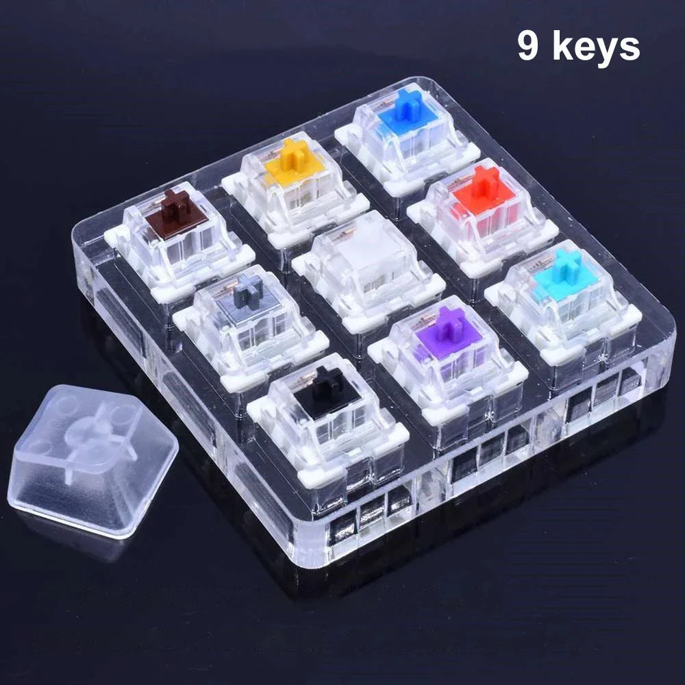 Outemu Switch Tester – 9 & 12 Key Mechanical Keyboard Sampler