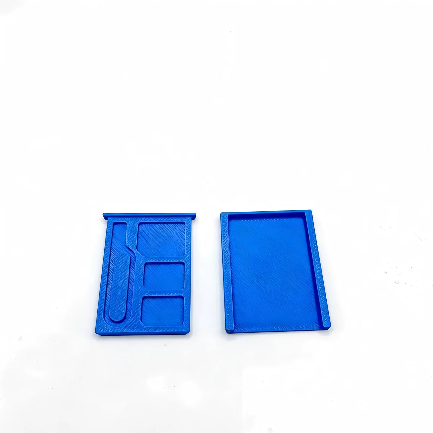 SIM Card Storage Box, Portable Secure Storage Of Mobile Phone Memory Cards,2-Slots-SIM Card+1-Slots-Cards-Pin+1-Slot TF-Card Peaceful Pleasures Health and Wellness blue