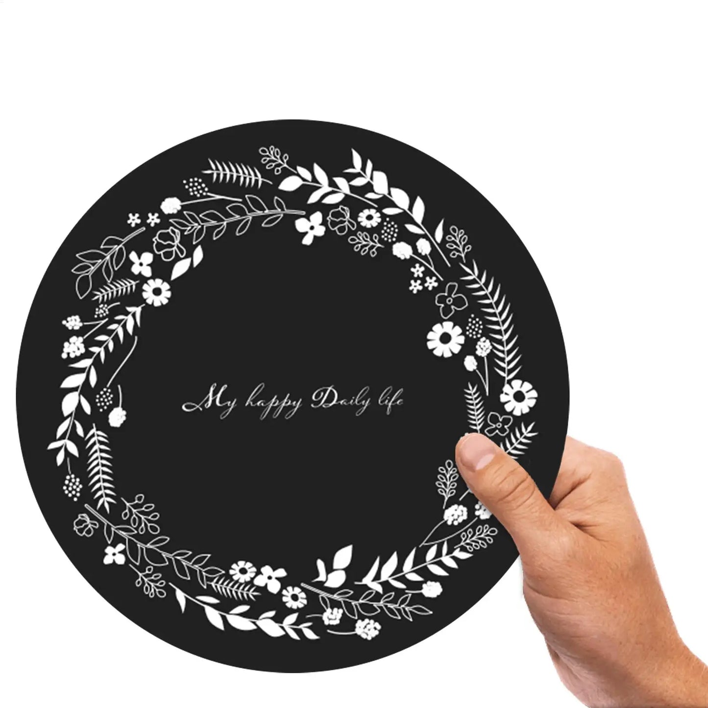 Silicone Non-Slip Pot Holder Mat Heat Resistant Trivet Protects Surfaces & Prevents Pots from Sliding While Cooking for Kitchen Peaceful Pleasures Health and Wellness
