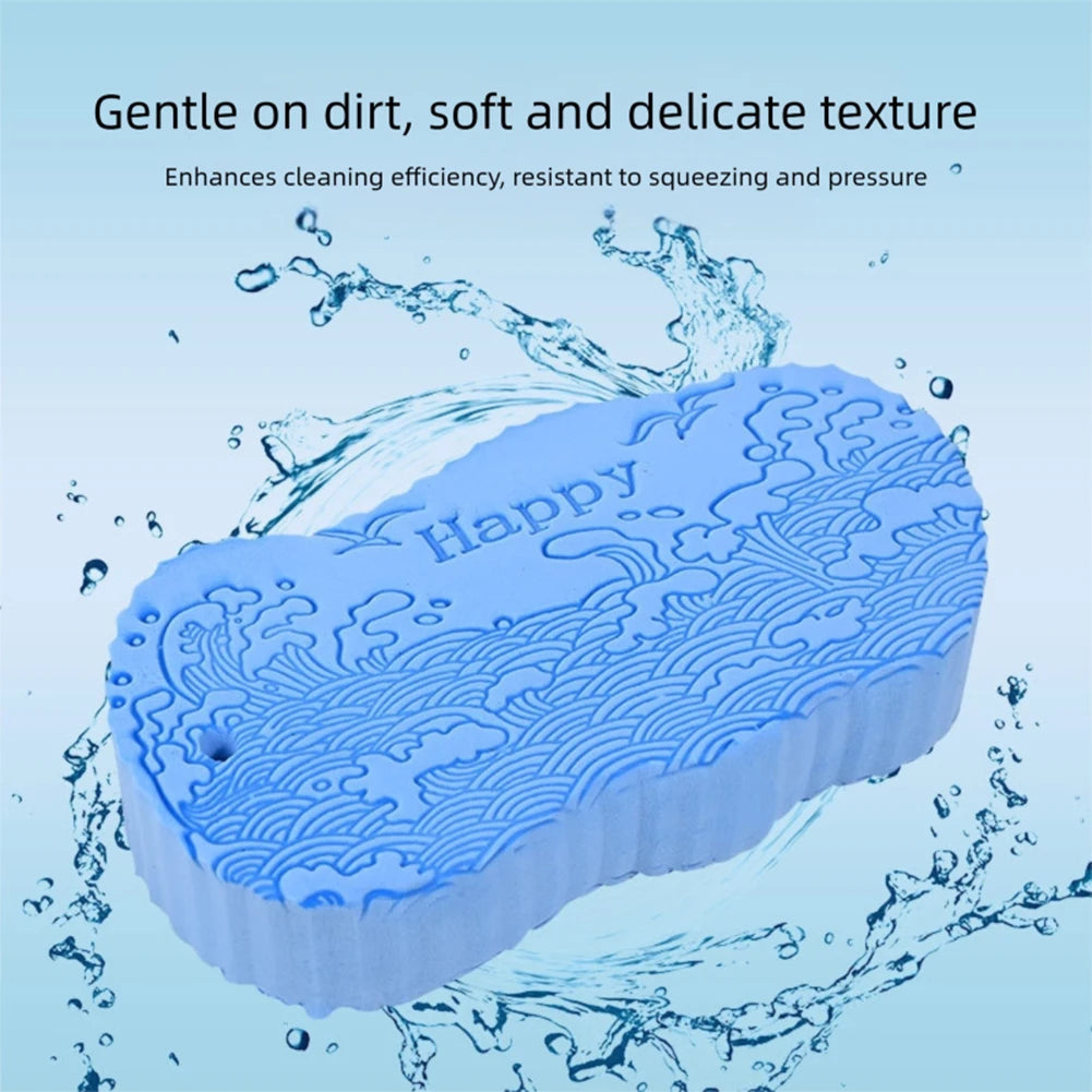 Super Soft Exfoliating Bath Sponge Magics Exfoliators Dead Skin 3D Bath Sponge Body Massage Cleaning Brush For Adults Children Peaceful Pleasures Health and Wellness