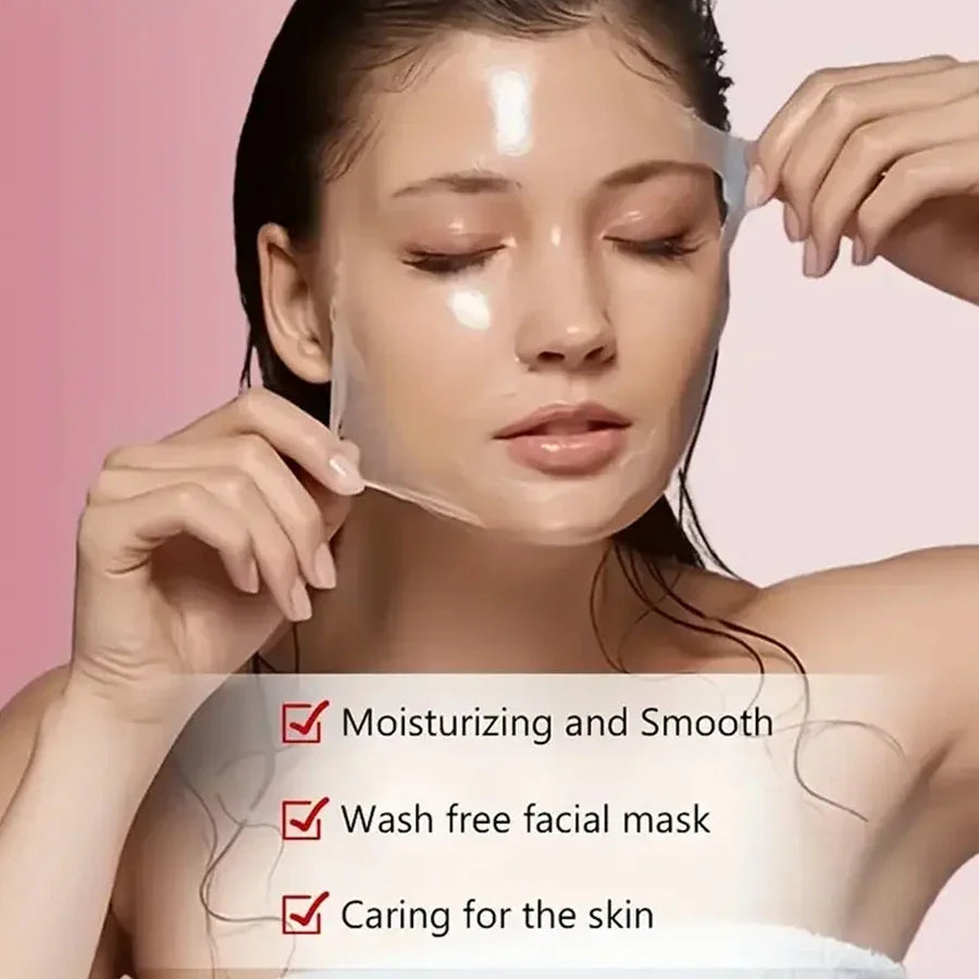 Collagen & Biotin Peel Mask – Deep Hydration Day & Night