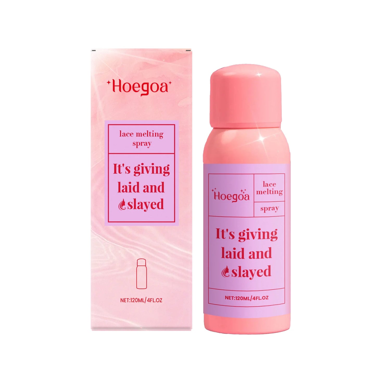 HOEGOA Wig Adhesive Spray – Waterproof Lace Front Glue 120ml