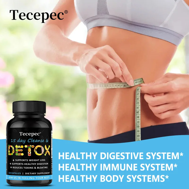 15 Day Cleanse and Detox - Supports Gut Health, Improves Digestion, Metabolism and Promotes Weight Management Peaceful Pleasures Health and Wellness