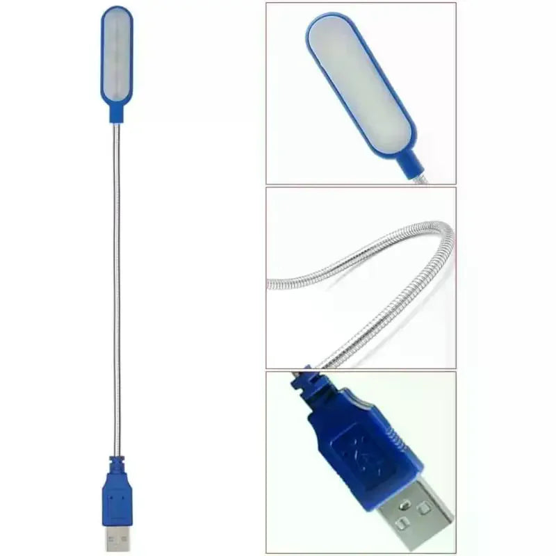 Mini USB LED Reading Light – Flexible Gooseneck Lamp for Laptop