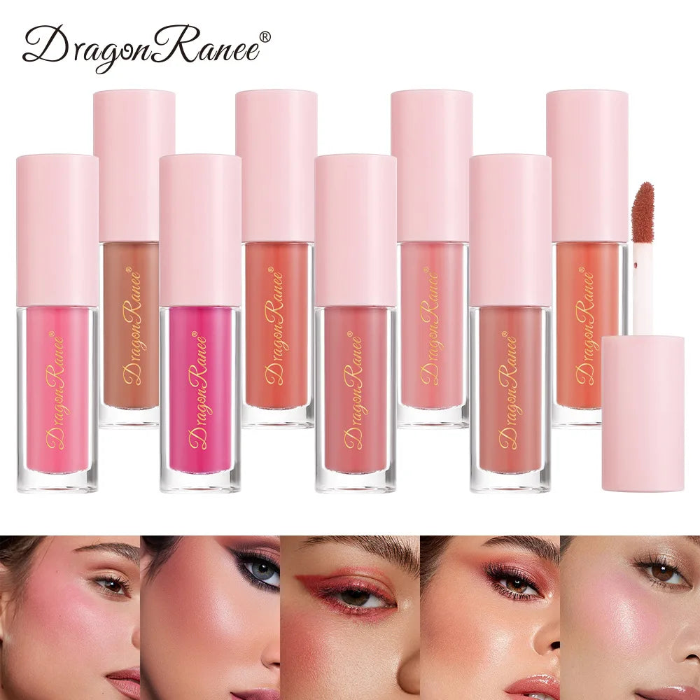 Dragon Ranee Velvet Matte Liquid Blush – 8 Shades Mini Blusher