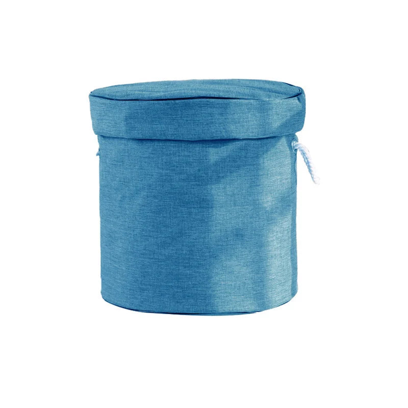 Storage Bag – Portable Kids Toy Organizer with Handles for Fast Cleanup, Durable Building Blocks Tote Peaceful Pleasures Health and Wellness Blue As Shown