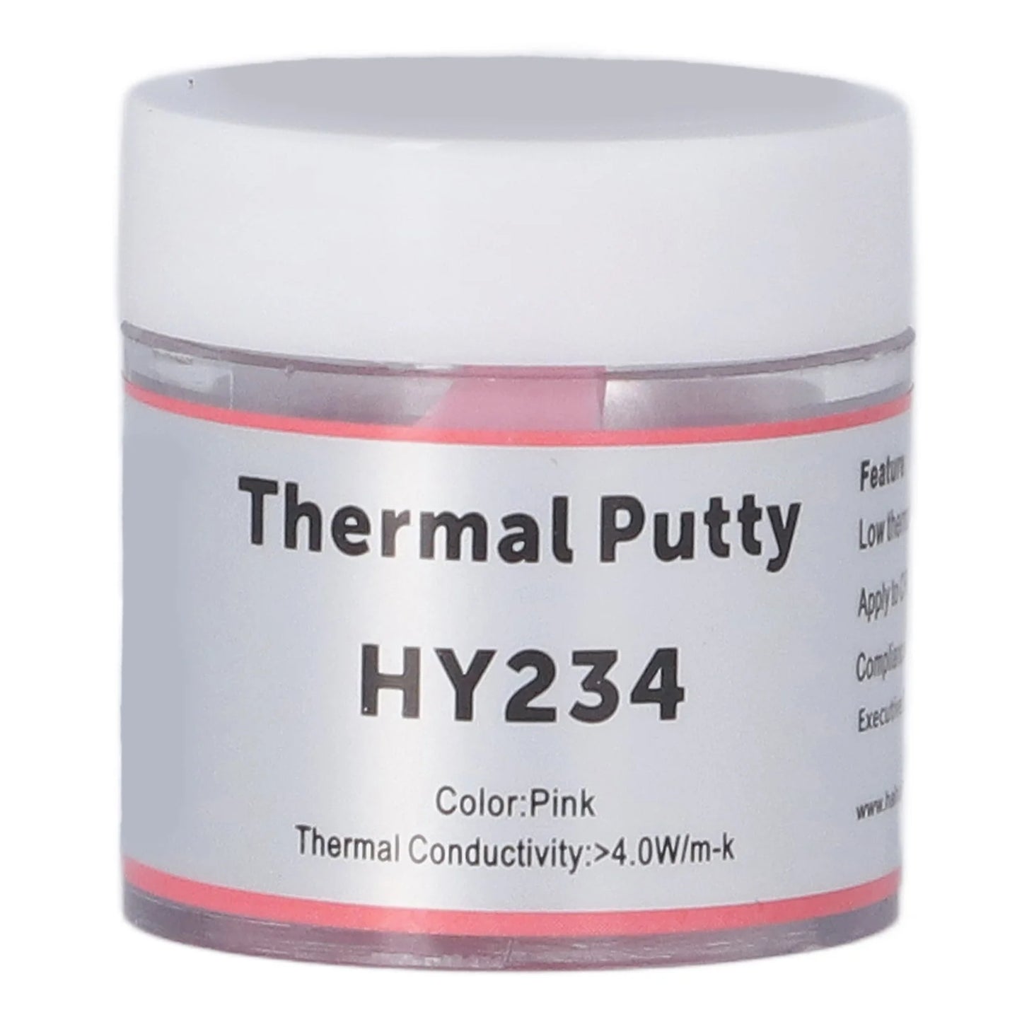 CPU Thermal Paste Computer Thermal Paste Thermal Paste Compound Silicone Grease Good Insulation Cooling HY204 for CPU Heatsink Peaceful Pleasures Health and Wellness 10g