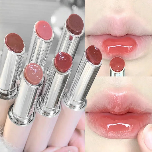 Jelly Lip Gloss Mirror Plumping Tint | Moisturizing Lip Glaze Lip Gloss Peaceful Pleasures Health and Wellness
