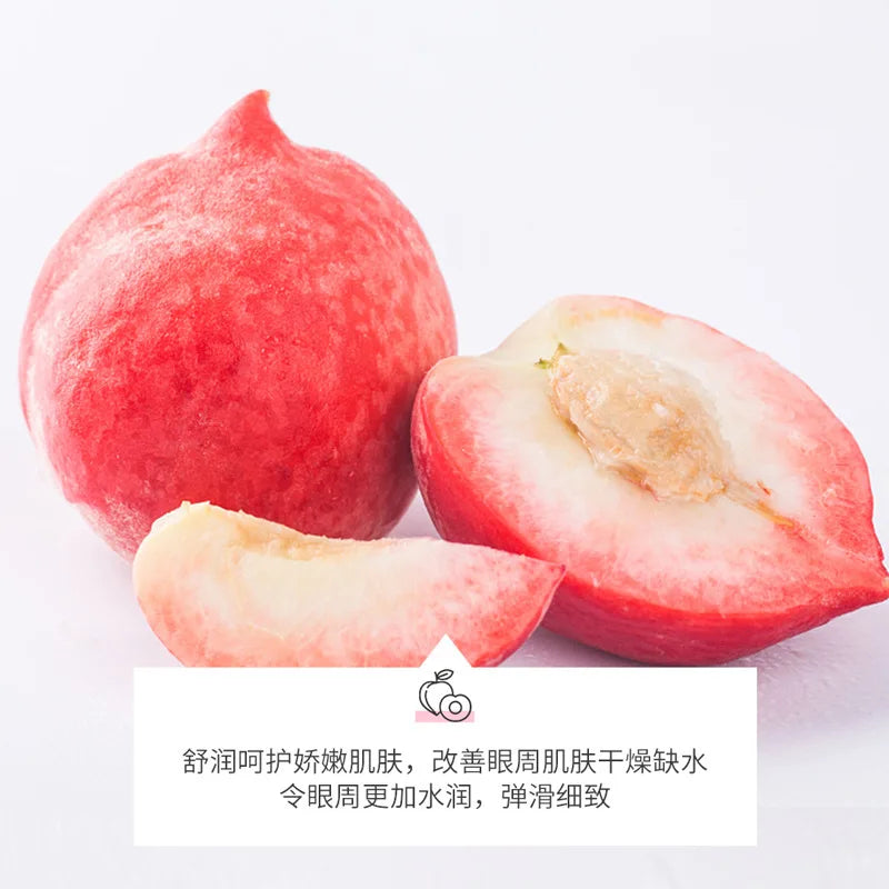 Honey Peach Eye Mask – Hydrating, Anti-Wrinkle, Dark Circles