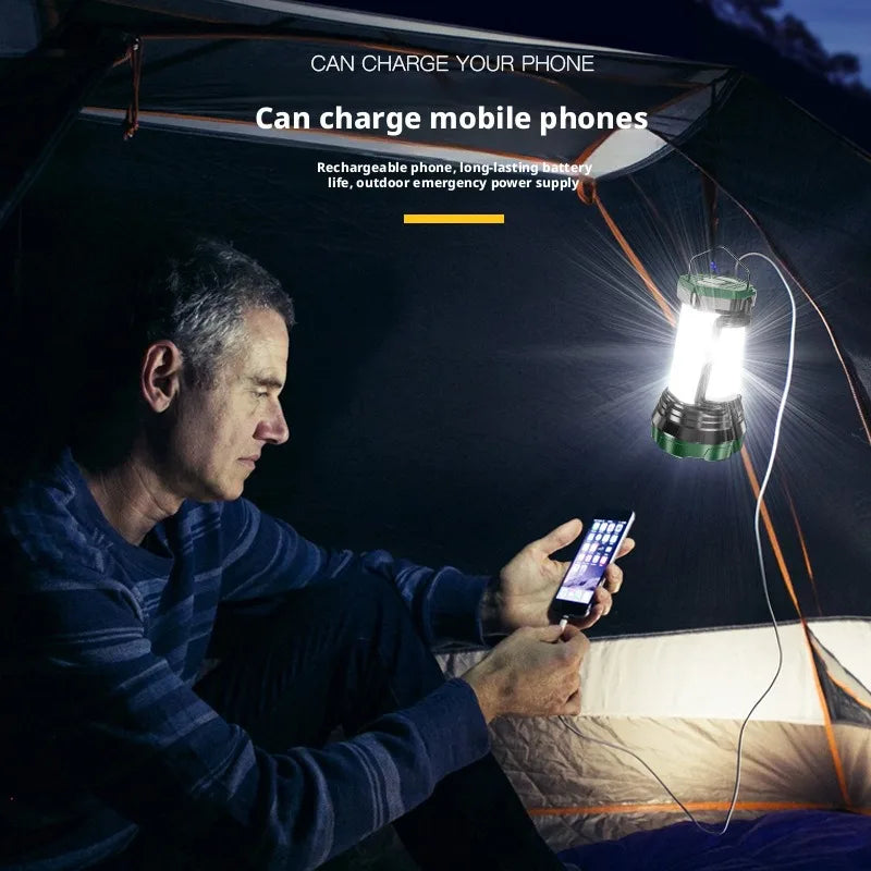 SHINEKNOT XPG LED Rechargeable Searchlight | 6-Mode Lantern