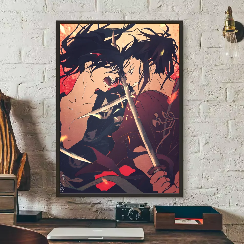 Dororo Anime HD Wall Poster – Waterproof PVC Sticky Decal Anime Wall Poster Peaceful Pleasures Health and Wellness z15 50X70cmNoframe