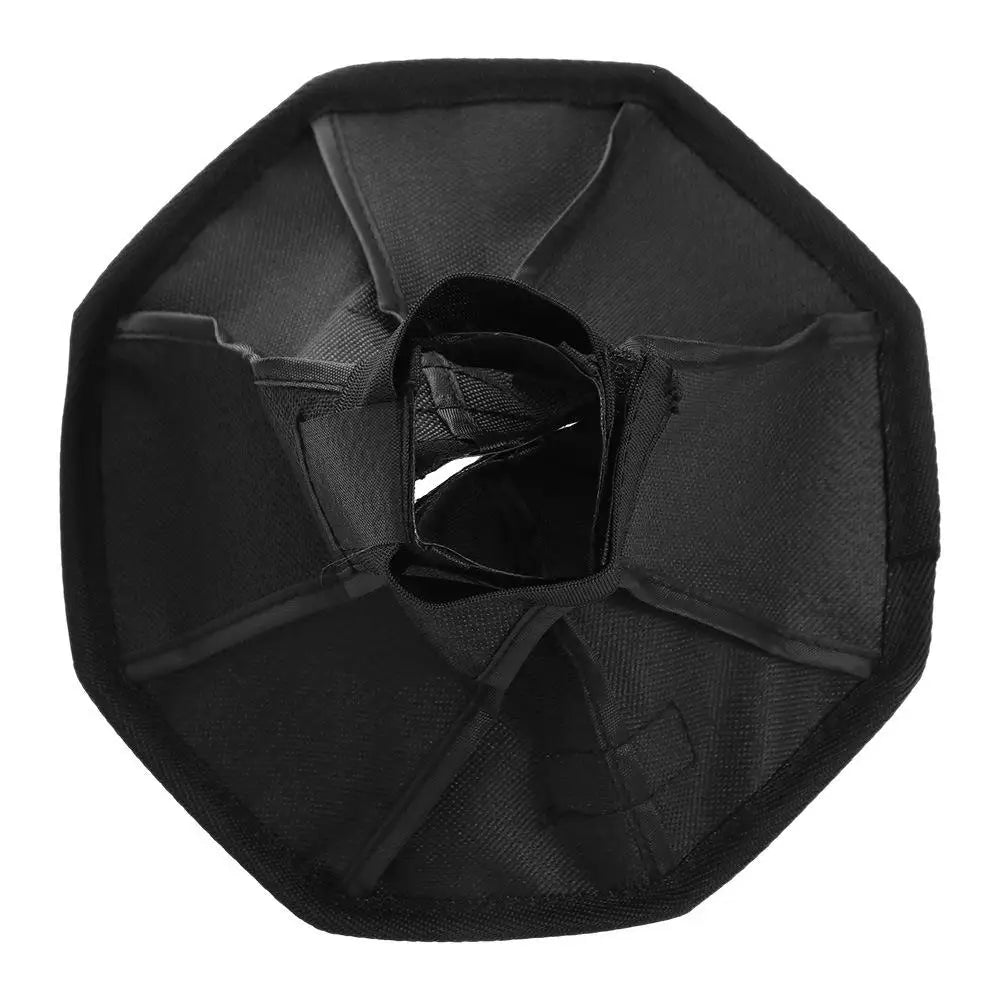 Octangle Style Black Octagon Speedlight Foldable Flash Light Softbox Flash Light Diffuser Diffuser Softbox Photo Soft Light Box Peaceful Pleasures Health and Wellness
