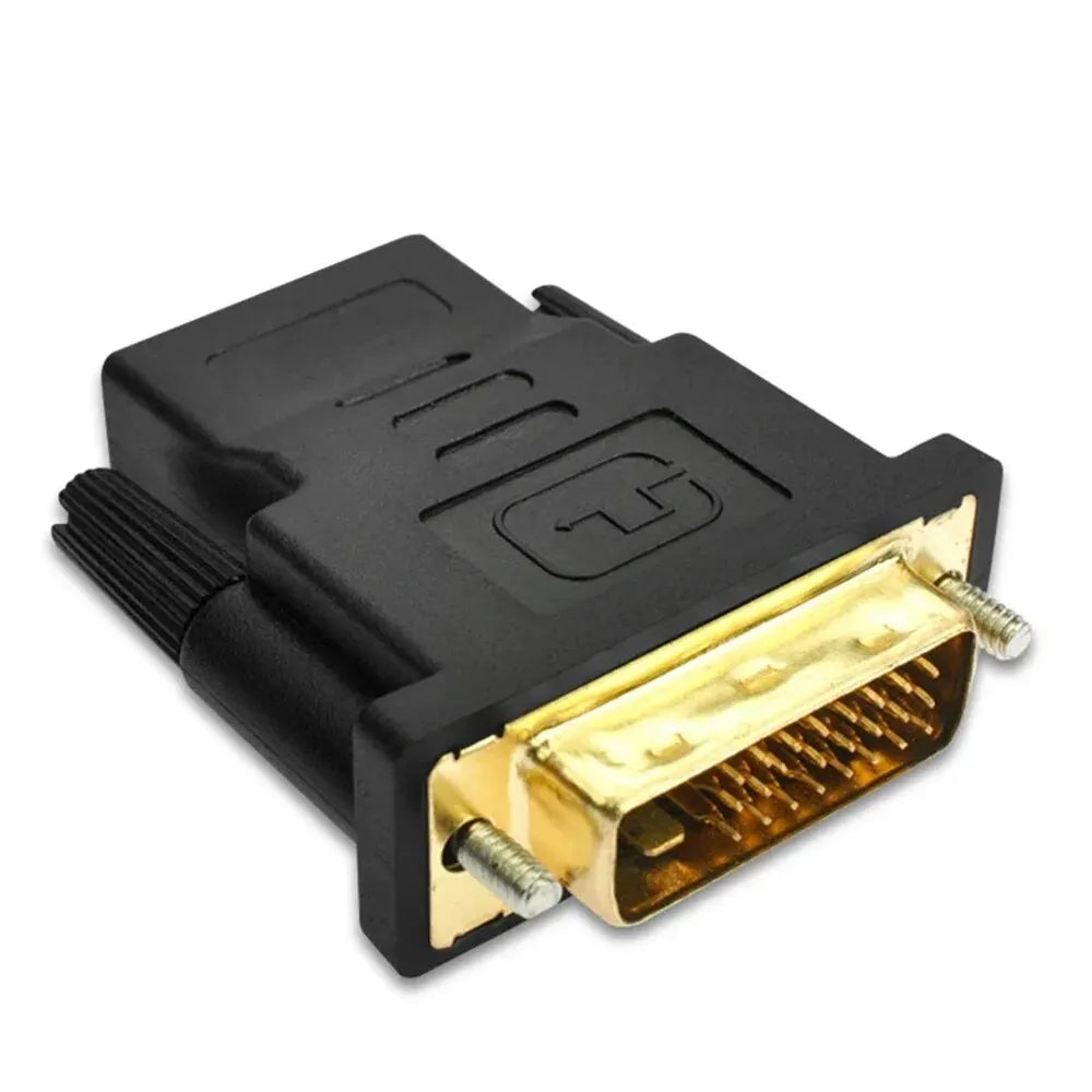 DVI to HDMI Adapter DVI-D 24+1 Male to HDMI Female 1080P