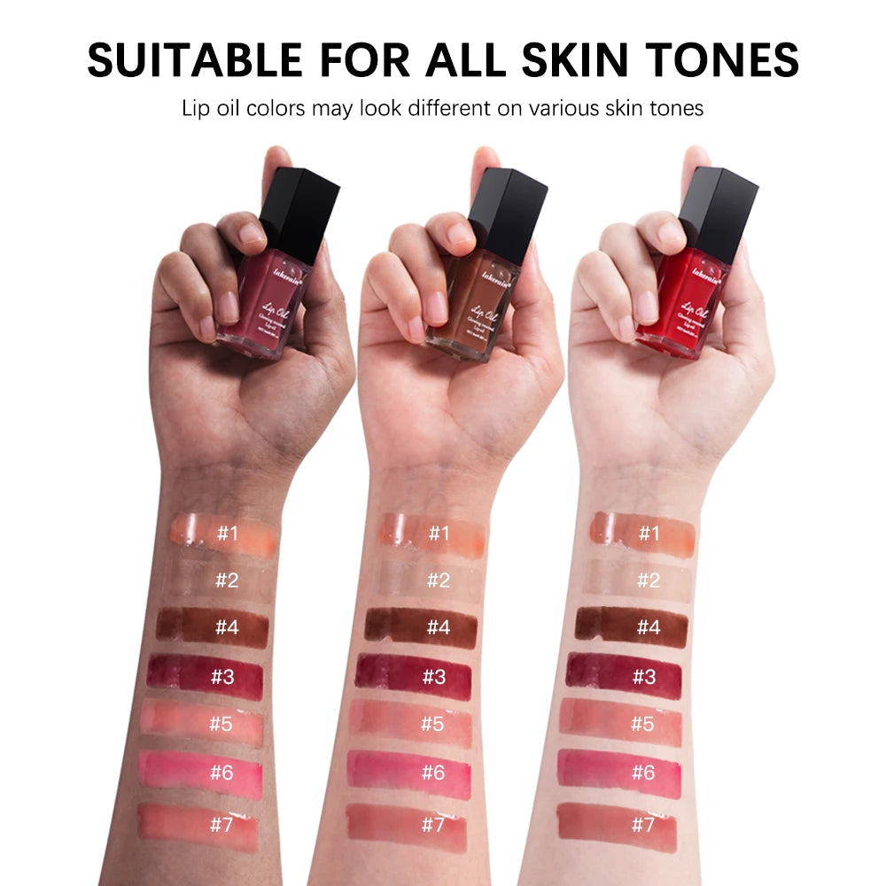 Glow Reviver Lip Oil Nourishing Tinted Lip Oil Moisturizing Honey Lip Gross Mirror Hydrating Lips Care Makeup Cosmetics Peaceful Pleasures Health and Wellness