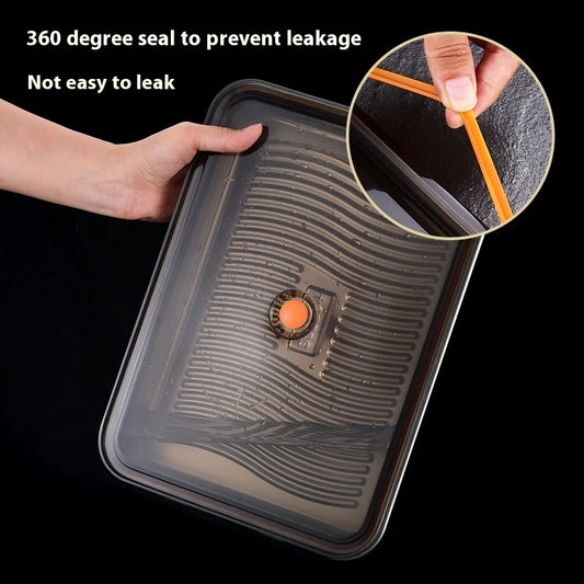 304 Stainless Steel Lunch Box With Airtight Lid Reusable Portable Airtight Food Big Capacity Dumpling Storage Fresh Box Crisper Peaceful Pleasures Health and Wellness