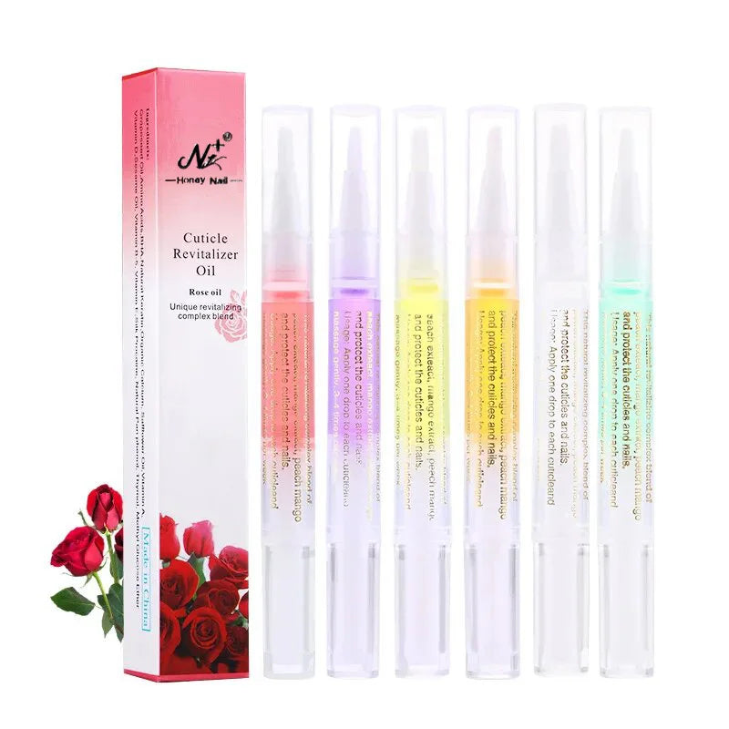 15 Smells Nail Nutrition Oil Pen Nail Treatment Cuticle Revitalizer Oil Prevent Agnail Nail Polish Nourish Skin Peaceful Pleasures Health and Wellness No box-1pcs