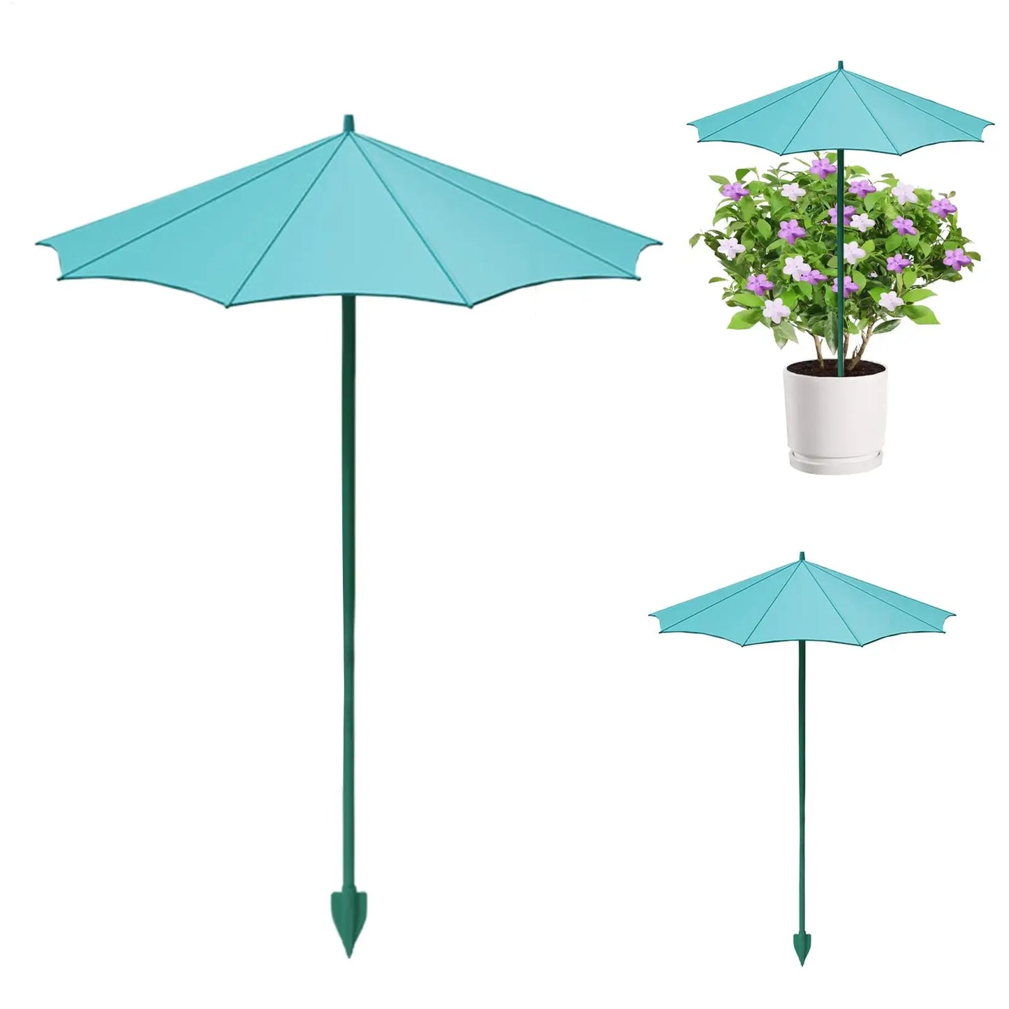 3-Pack Mini Plant Umbrellas – UV Sun Shade for Seedlings