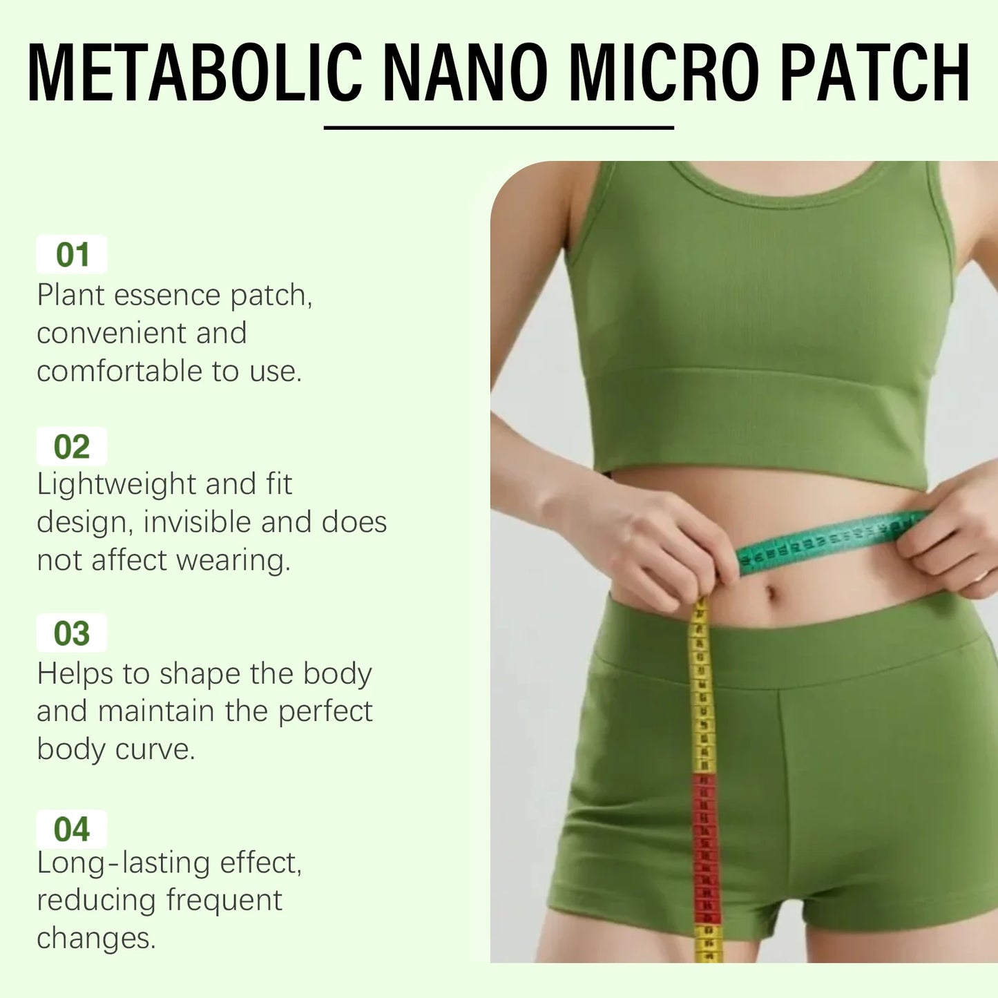 Nano Microneedle Body Firming Patch – Collagen, NAD+ & Peptides Peaceful Pleasures Health and Wellness