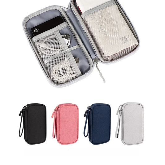 Large Capacity Travel Gadget Organizer, Multi-layer Electronics Accessory Pouch for Portable Charger, Cables, Hard Drive, Phone Peaceful Pleasures Health and Wellness