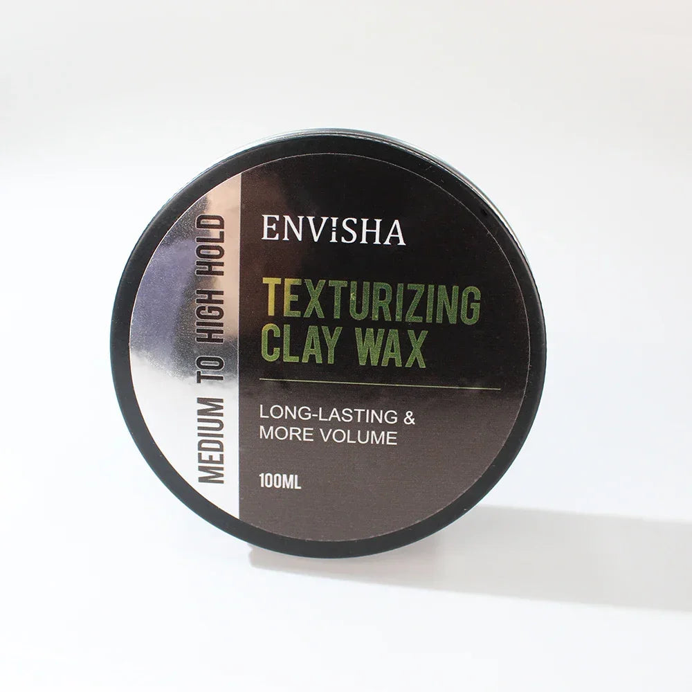ENVISHA Men's Hair Styling Clay – Matte Finish, Strong Hold & Fluffy Peaceful Pleasures Health and Wellness