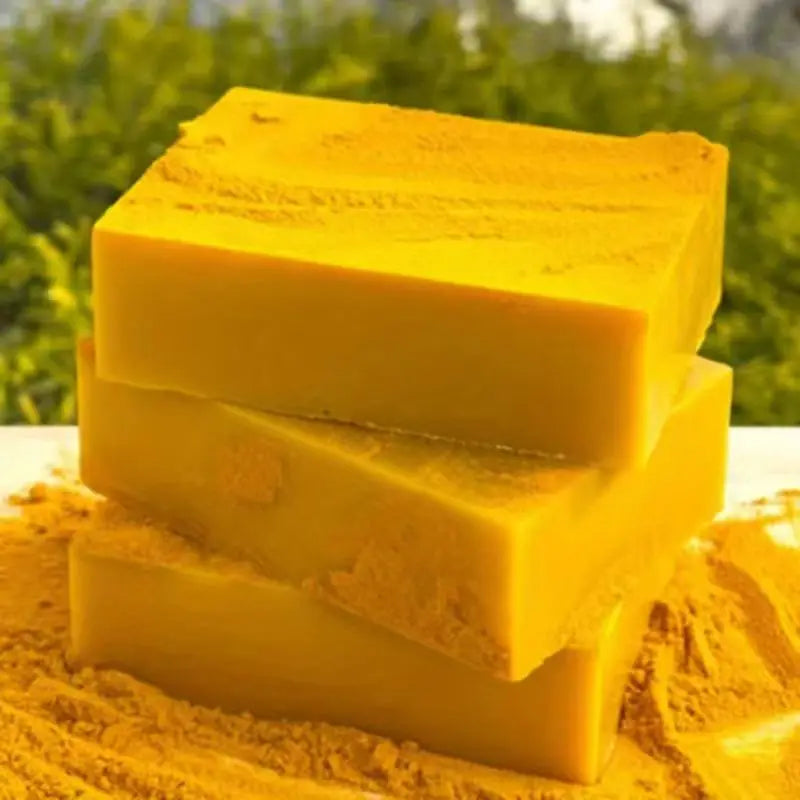 Turmeric Lemon Kojic Acid Ginger Handmade Soap – Face & Body