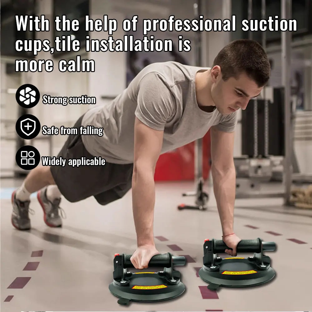 20CM diameter Vacuum Suction Cup granite Glass Tile Suckers Manual lifting 8 Inch 220kg Bearing Capacity Heavy Suction Cup Peaceful Pleasures Health and Wellness