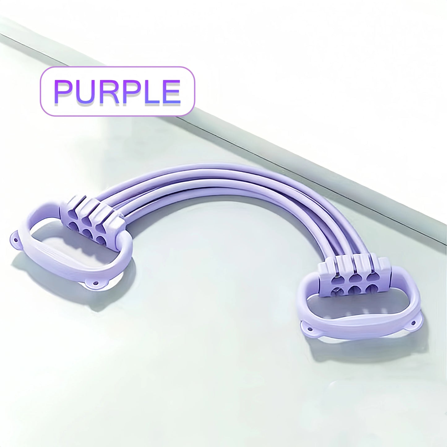 Yoga Stretch Strap 6 Adjustable Loops | Elastic Resistance Band