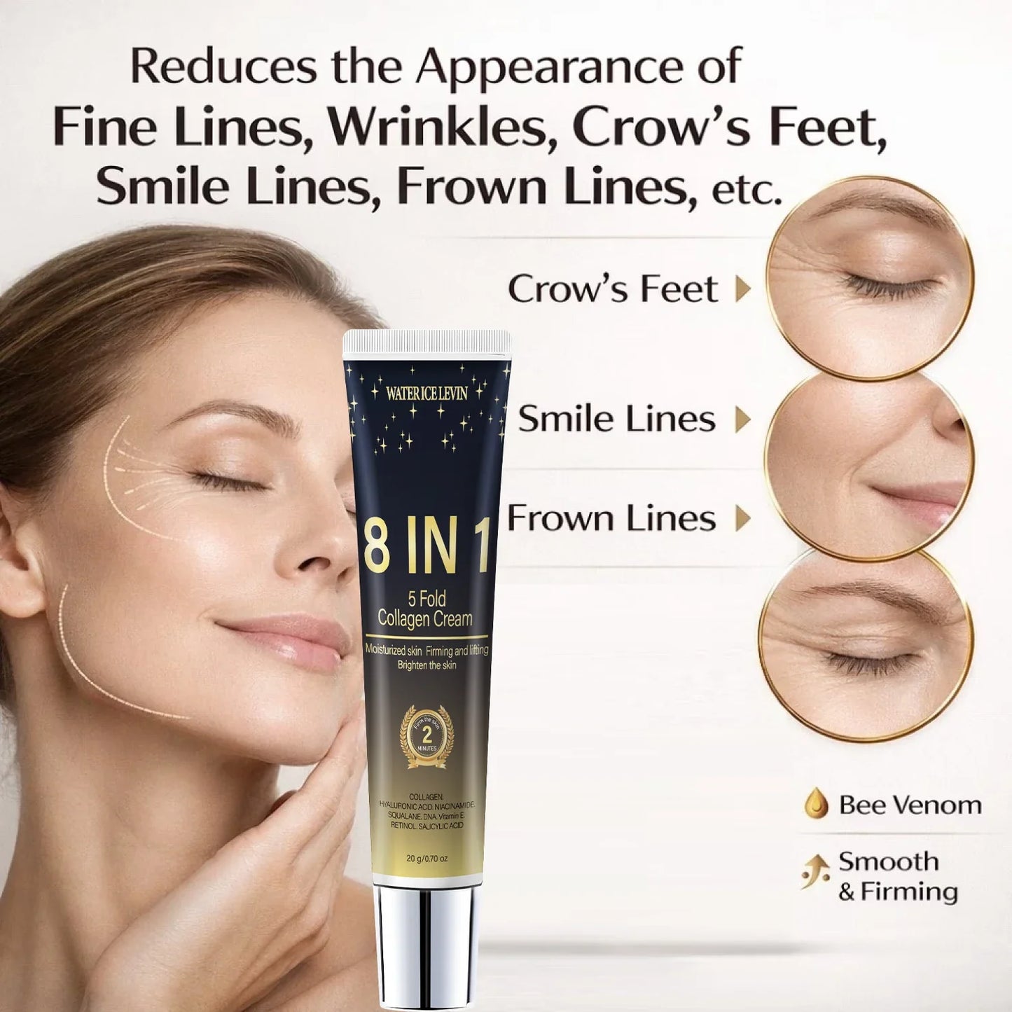 8-in-1 Collagen Cream – Hydrating, Firming & Brightening