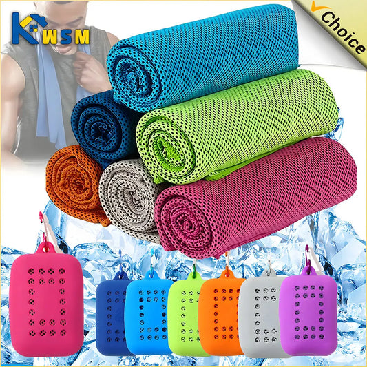 10-Pack Quick-Dry Cooling Towels | Gym, Sports & Outdoor Cooling Sports Towel Oasis Select