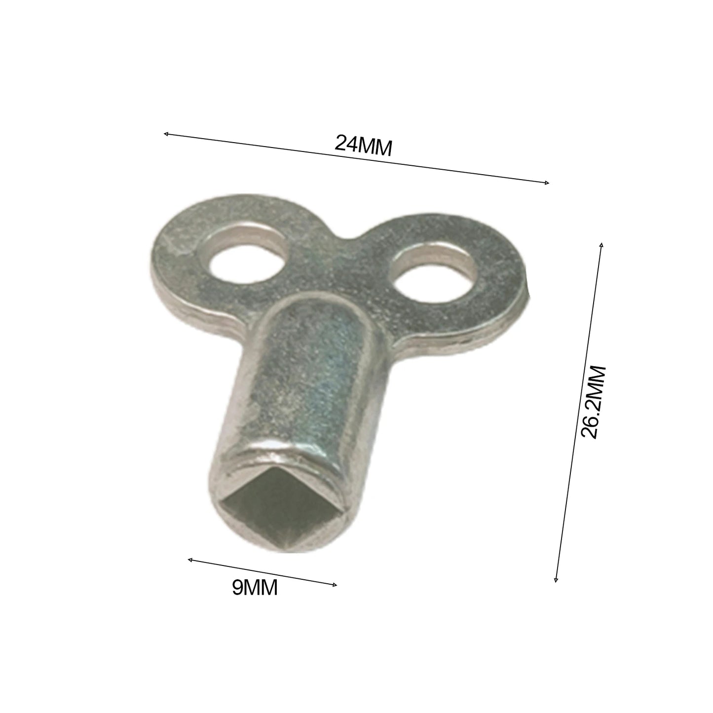 Radiator Exhaust Valve Key Square 5 Zinc Alloy Cleaning Venting Air