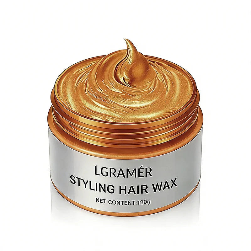 Temporary Hair Color Wax – 9 Shades | Silver Gray, Wine Red & More