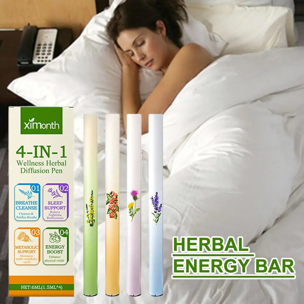 Herbal Energy Diffuser for Clear Breathing Support Peaceful Pleasures Health and Wellness