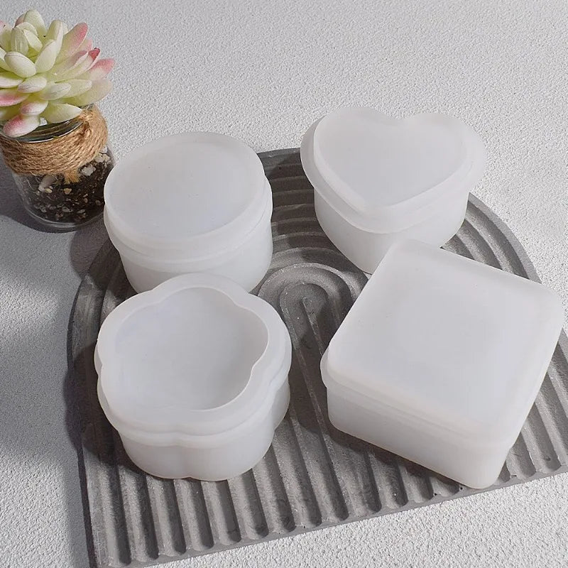 Silicone Molds for Resin, Candle, Concrete & Plaster DIY