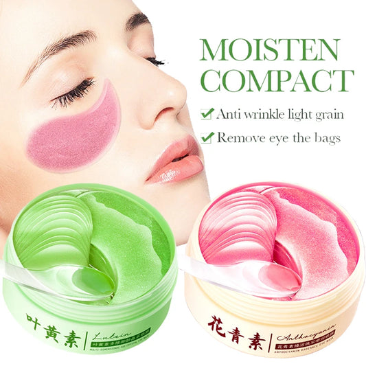 60pc Collagen Eye Mask Patches – Dark Circles & Anti-Aging Collagen Eye Patches Peaceful Pleasures Health and Wellness