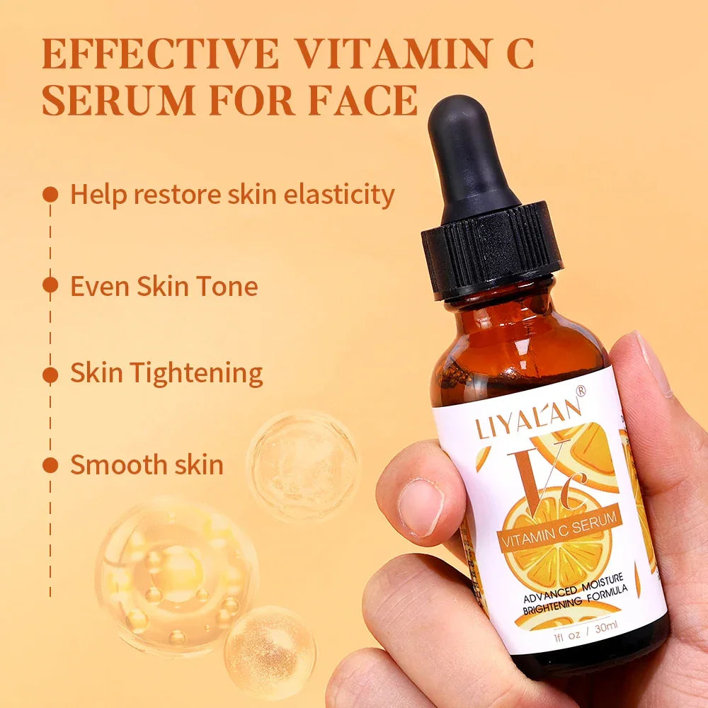Vitamin C Face Serum – Brightening & Antioxidant Peaceful Pleasures Health and Wellness