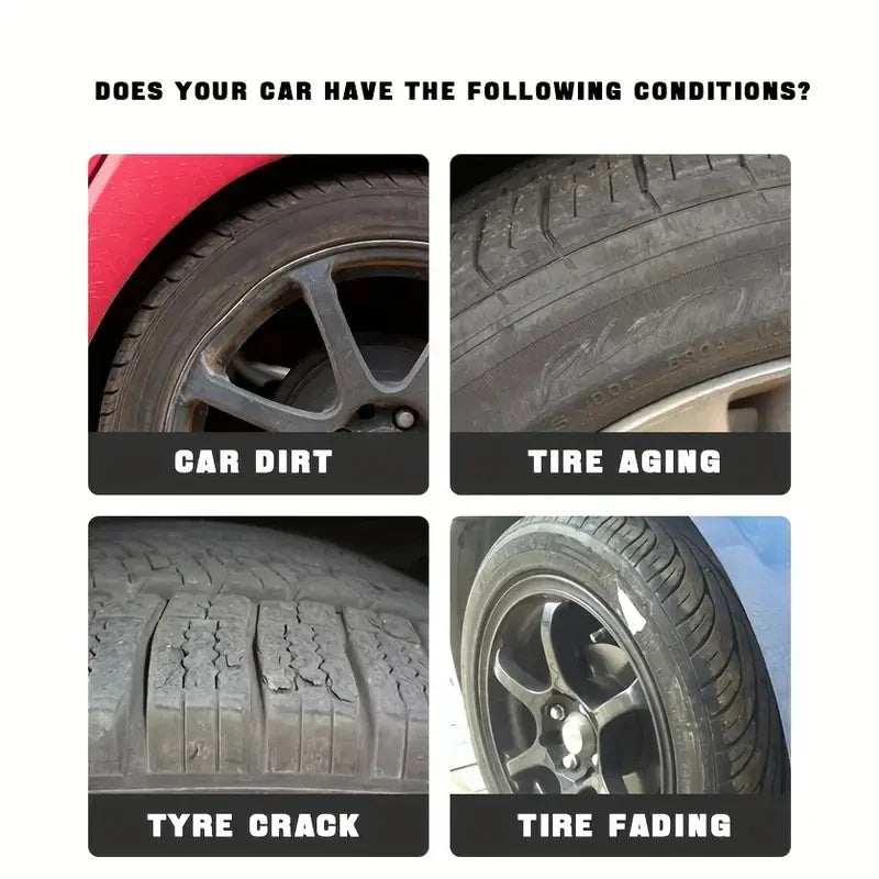 High Gloss Tire Shine & UV Protectant – Durable, Long-Lasting