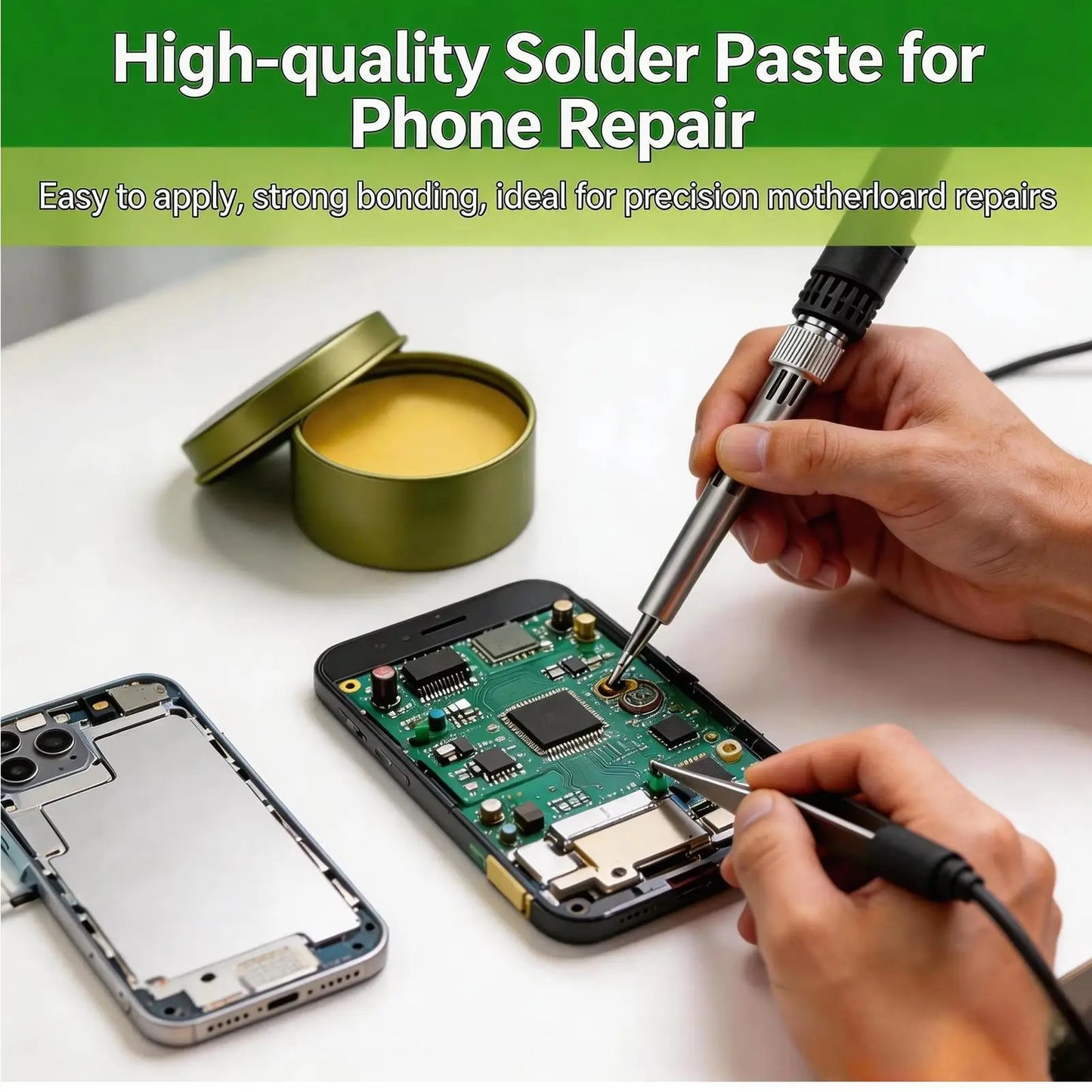 100g Lead-Free Rosin Solder Paste Flux | PCB & Electronics Repair