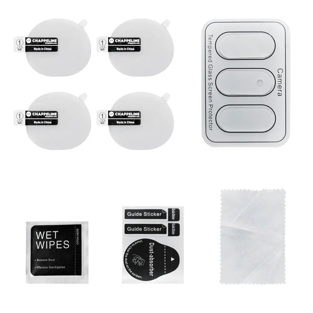 Tempered Glass Kit For Meta Quest 3 VR Lens Protector HD Clear Anti-scratch Protective Film For Meta Quest3 Accessories Peaceful Pleasures Health and Wellness