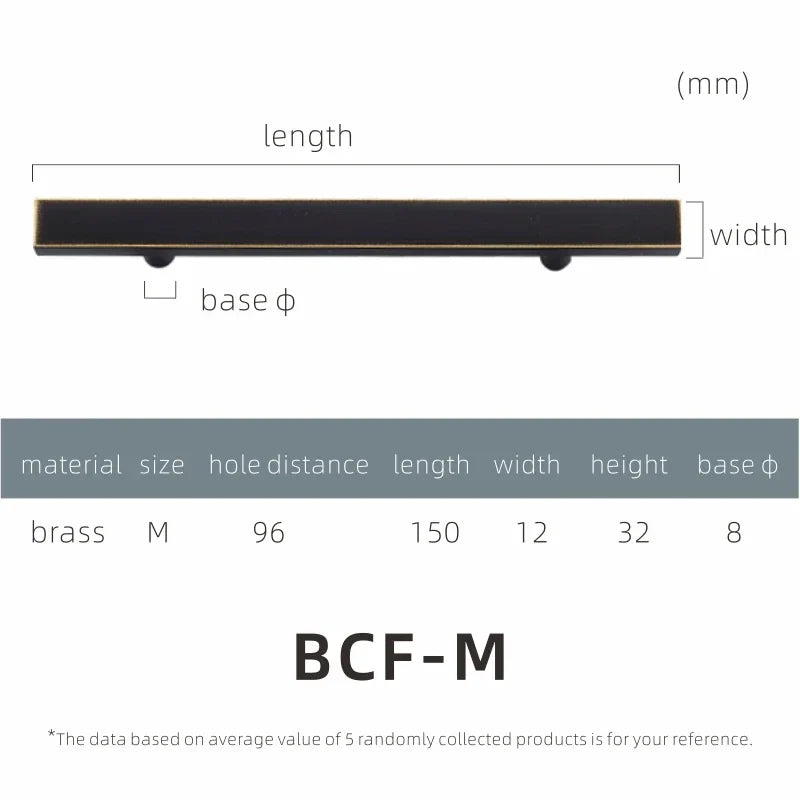 Brass Cabinet Pulls & Knobs – Modern Square Drawer Handles