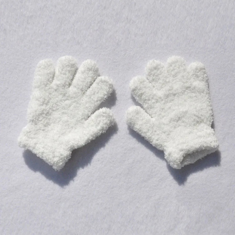 Baby Winter Mittens Plush Fleece Gloves for Toddlers 1-4Y