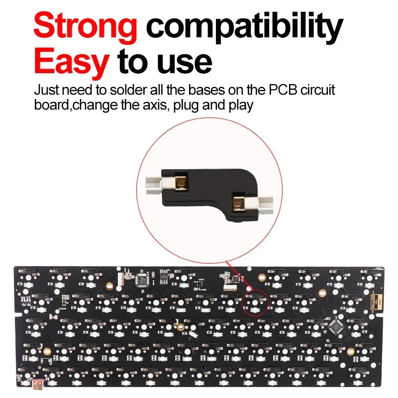 Kailh Hot-Swap PCB Sockets for Cherry MX & Outemu Switches