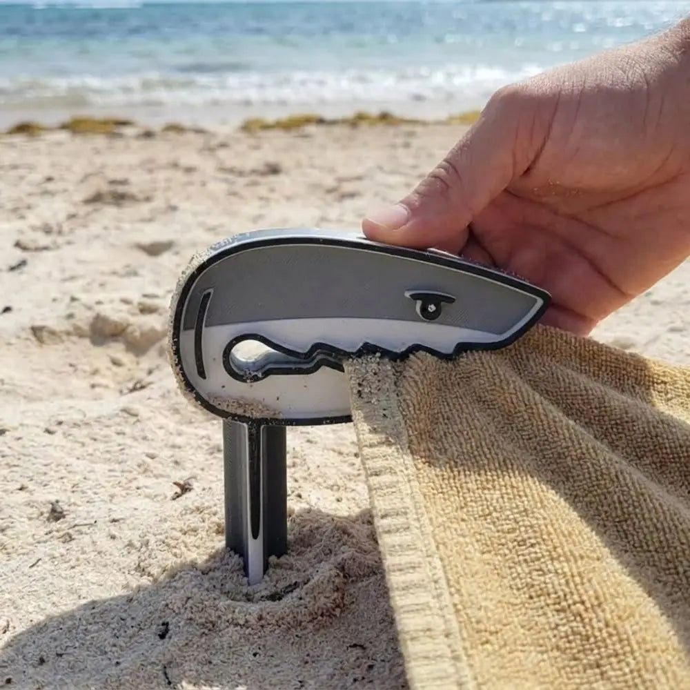 Shark Beach Towel Clip – Windproof Strong Grip Outdoor Hold
