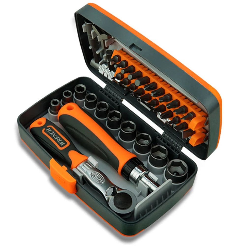 1 Household Labor Saving Ratchet Screwdriver Bit Multipurpose Tool