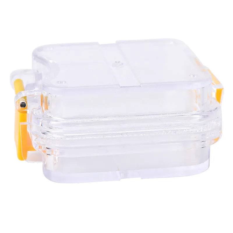 Clear Plastic Denture Crown Storage Box with Membranes