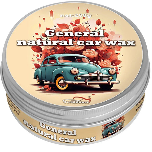 Carnauba Paste Car Wax Auto Paint Care Wax Brazilian Polishing Wax Paste High Gloss Shine Super Hydrophobic Coating Glazing Peaceful Pleasures Health and Wellness