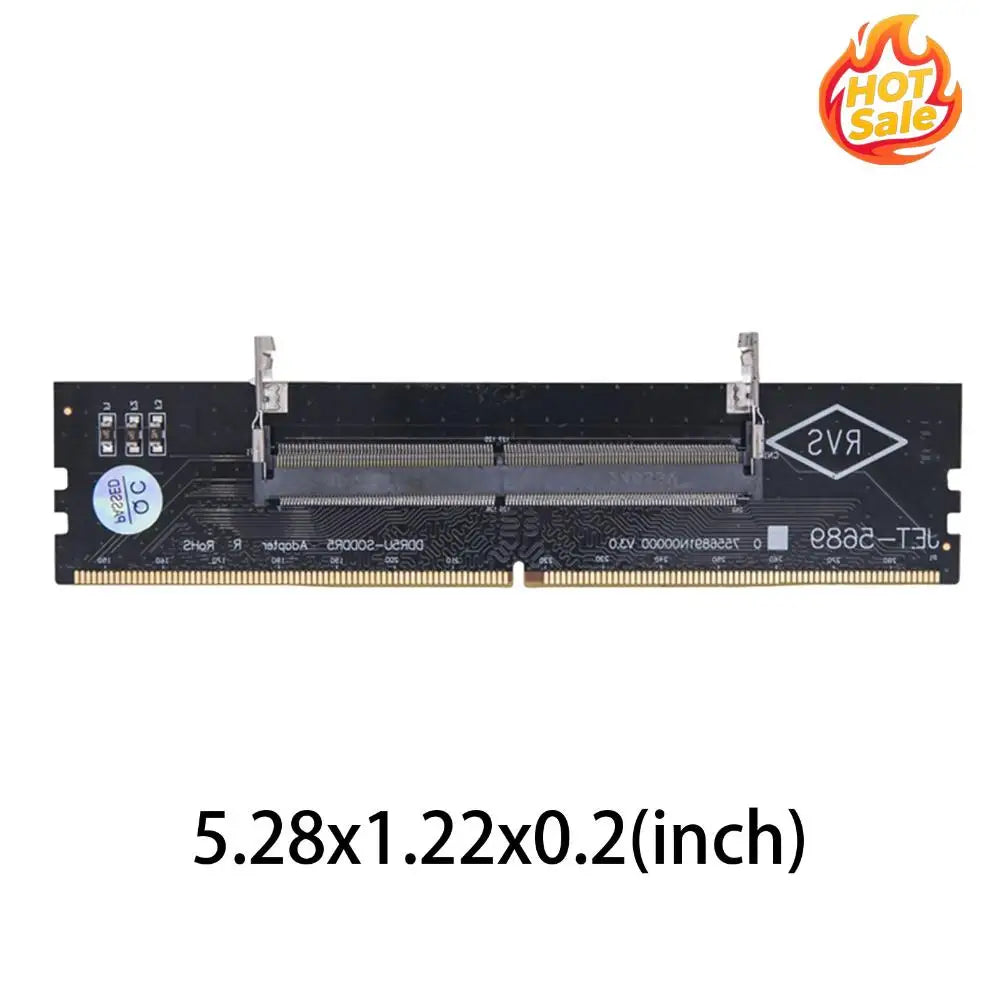 DDR5 SO-DIMM to U-DIMM Memory Adapter Board | Laptop to Desktop