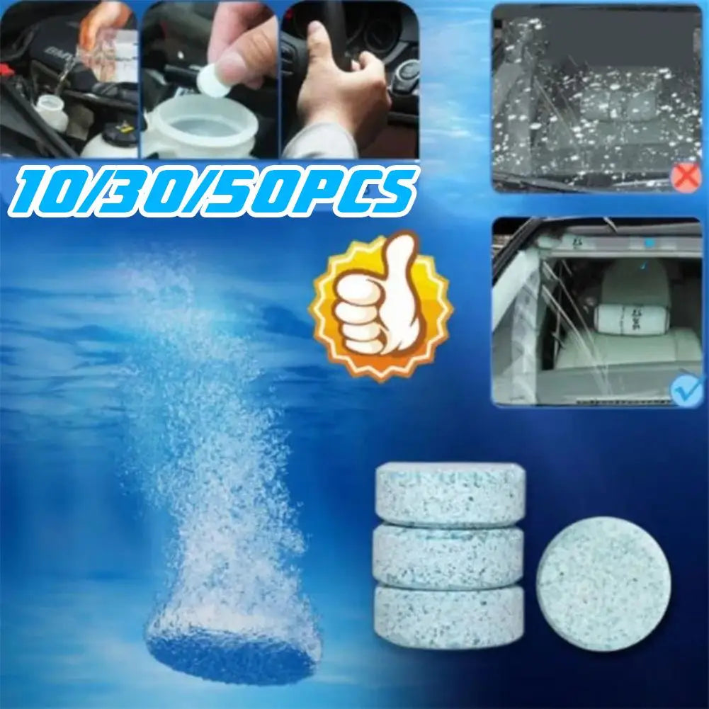 All-Season Car Windshield Cleaning Tablets for Windows Peaceful Pleasures Health and Wellness